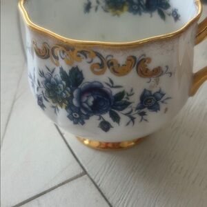 Rosina Bone China England Floral Cup